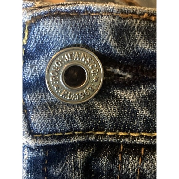 Polo Ralph Lauren Jeans Stretch Kelly Bootcut Jeans Medium Wash Denim Sz 10 X32 - Picture 10 of 13